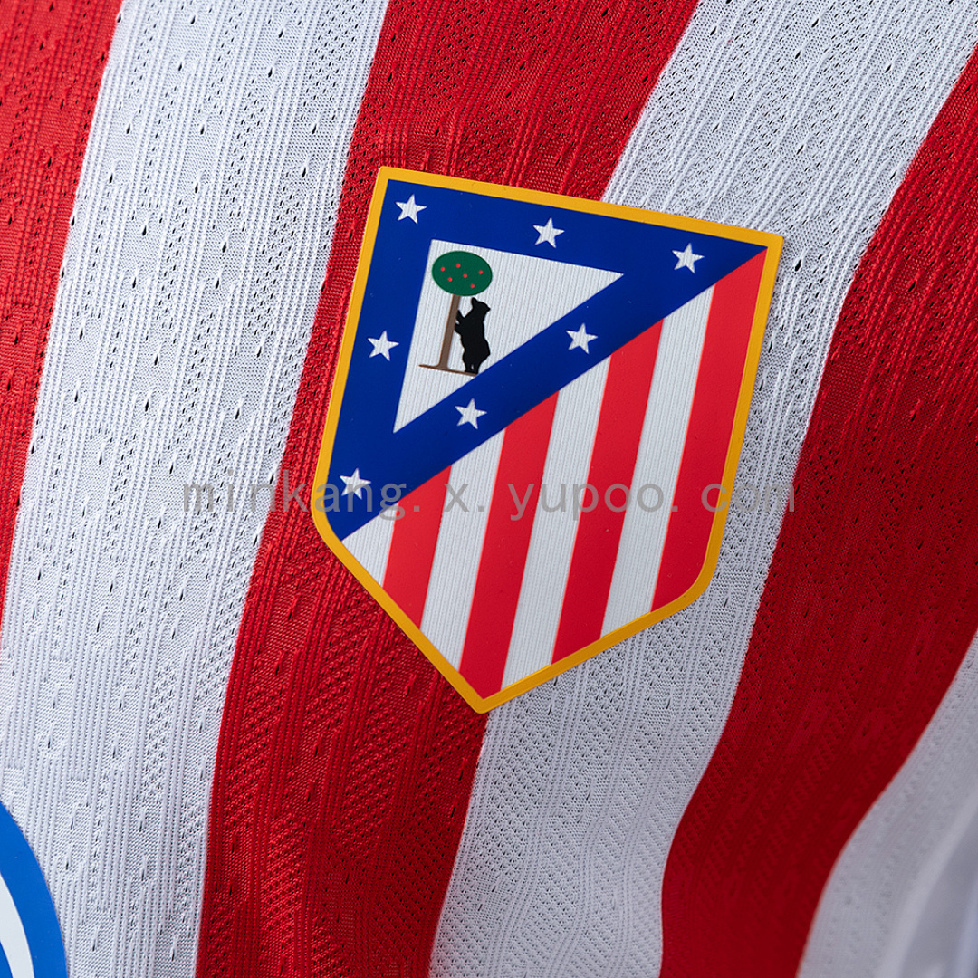 25/26 Player Long Sleeve Atletico Madrid Home Jersey S-3XL 5