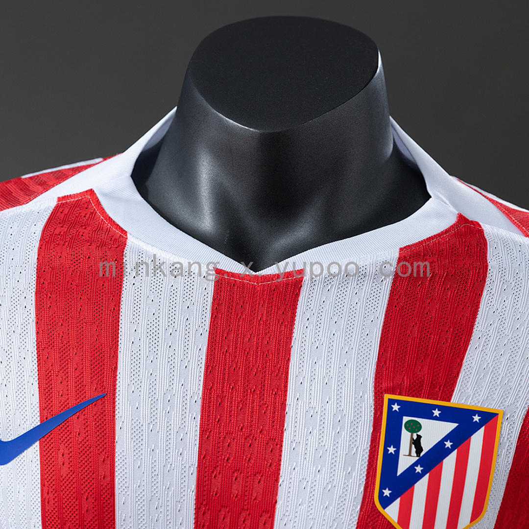 25/26 Player Long Sleeve Atletico Madrid Home Jersey S-3XL 7