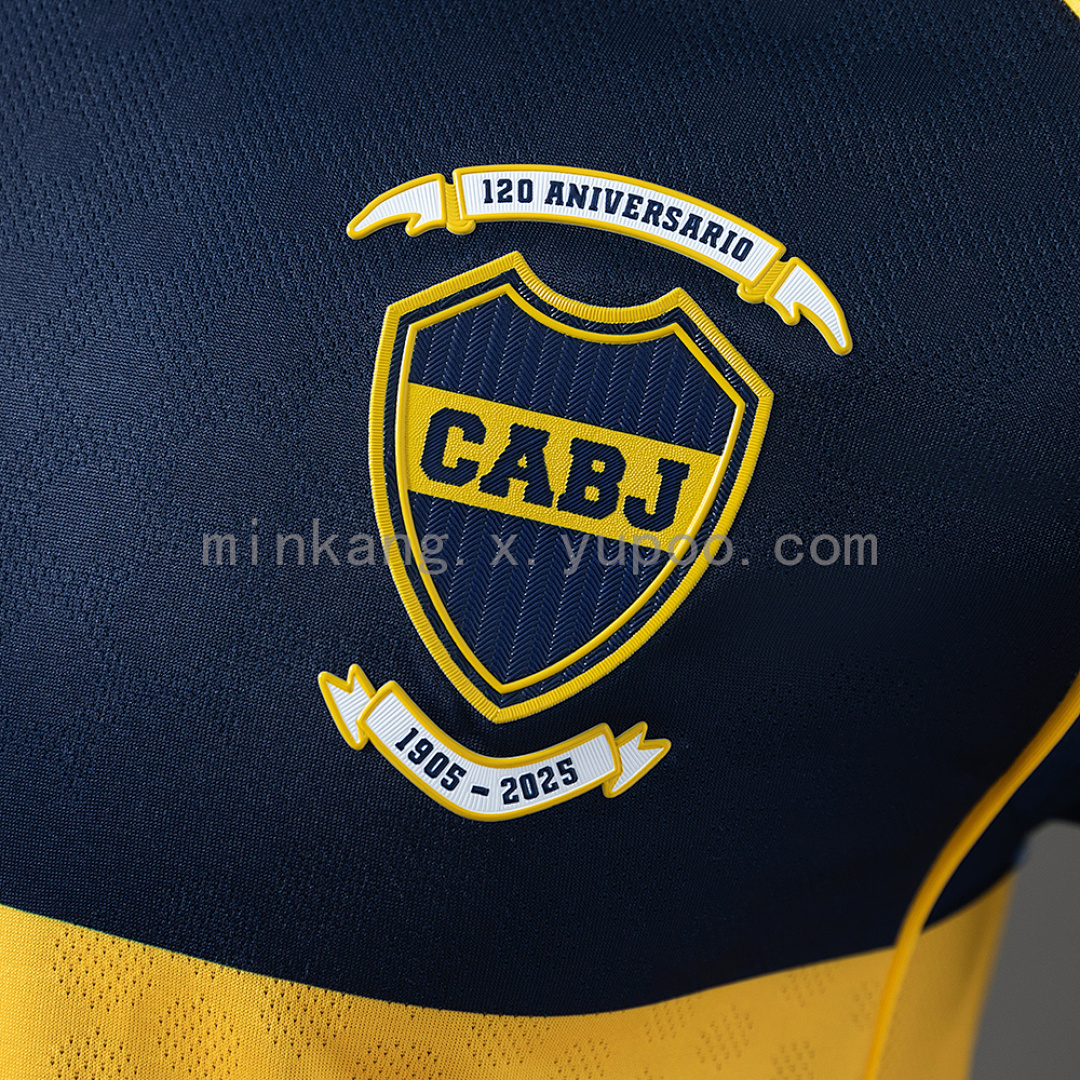 Boca Juniors 25/26 Player Version Home Long Sleeve Jersey S-4XL 5
