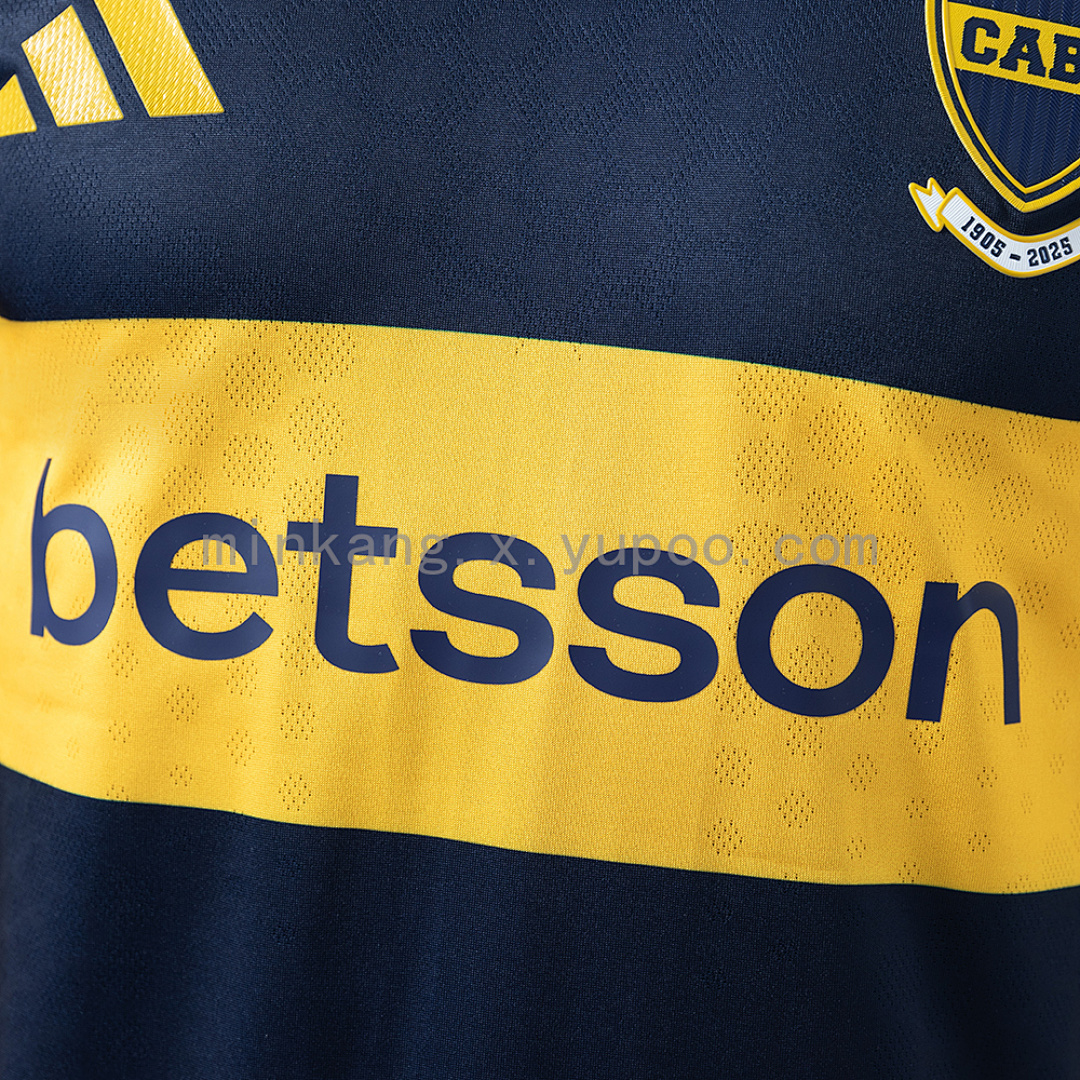 Boca Juniors 25/26 Player Version Home Long Sleeve Jersey S-4XL 6