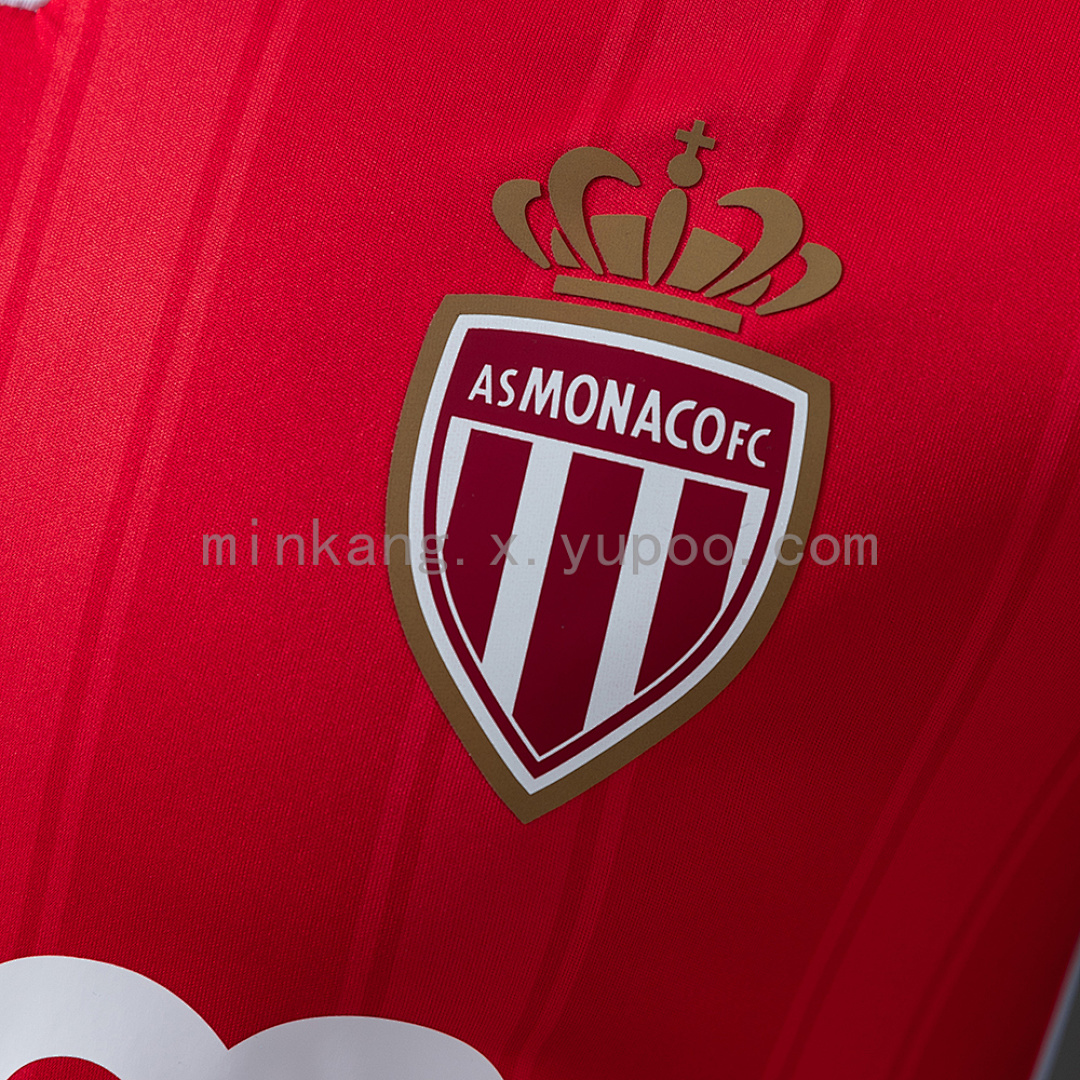 Monaco 25/26 Player Version Home Jersey S-3XL 4