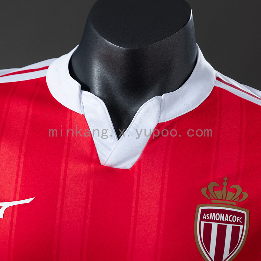 Monaco 25/26 Player Version Home Jersey S-3XL 6
