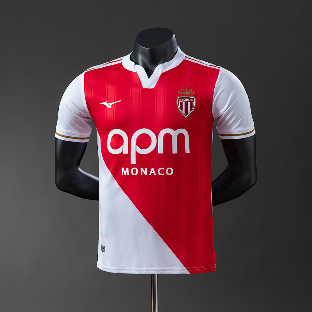 Monaco 25/26 Player Version Home Jersey S-3XL 8