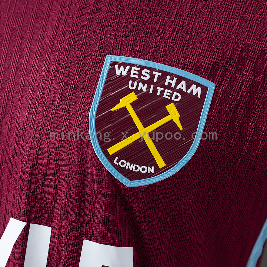 West Ham United 25/26 Player Version Home Jersey S-XXL 5