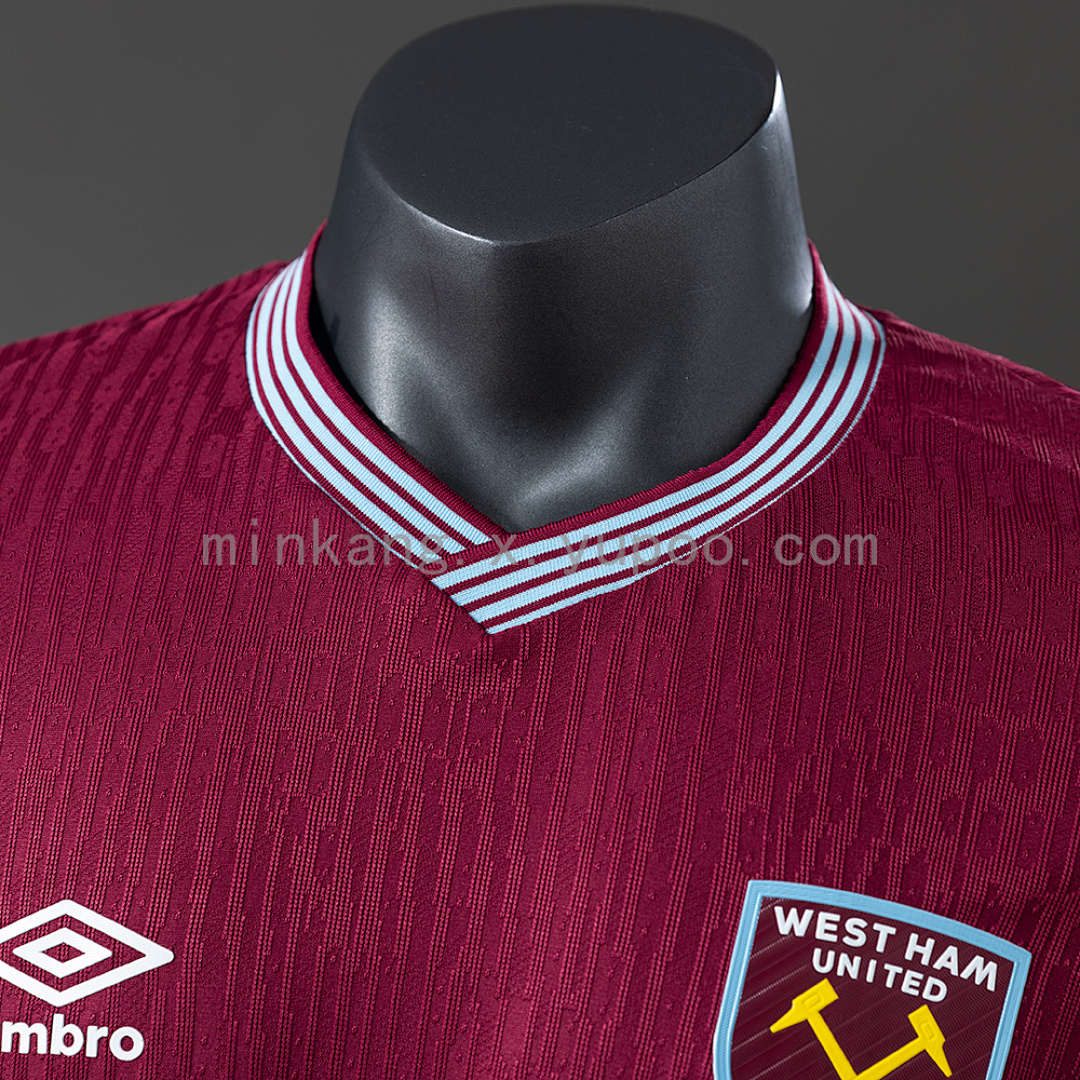 West Ham United 25/26 Player Version Home Jersey S-XXL 7