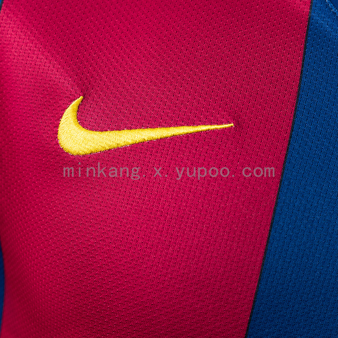 Barcelona 07/08 Player Version Retro Home Jersey S-3XL 3