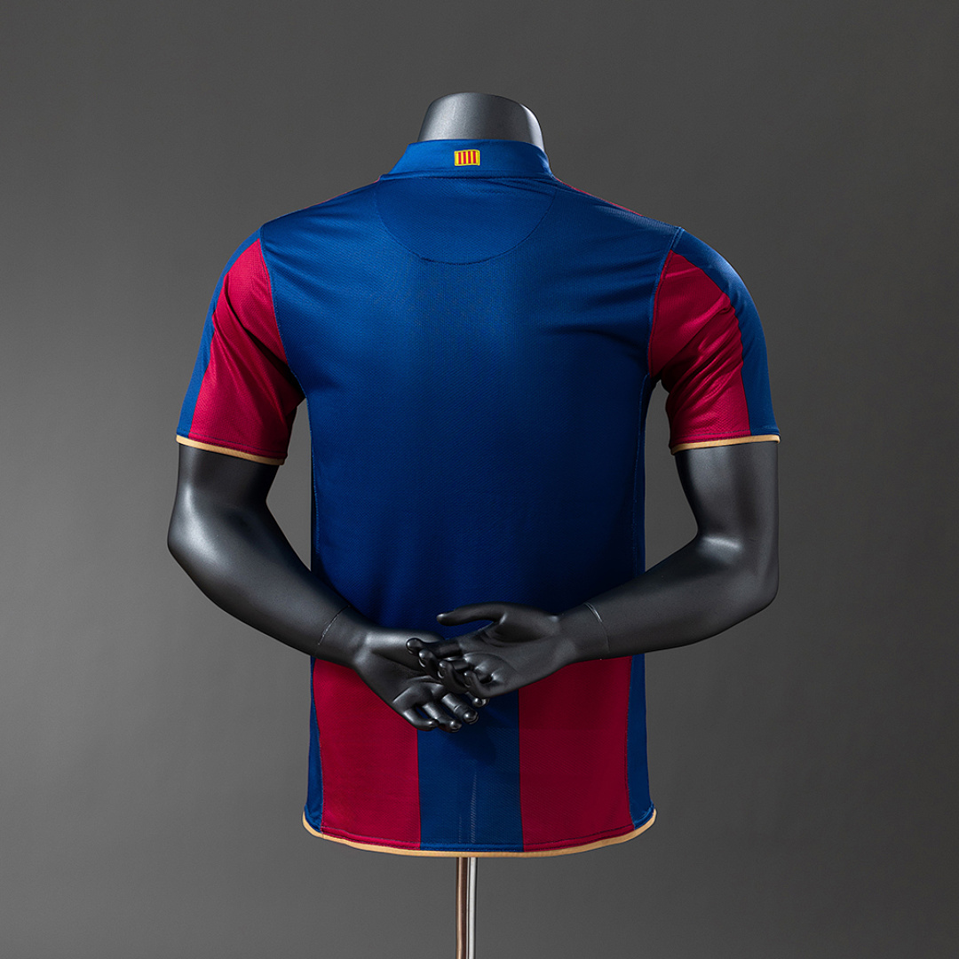 Barcelona 07/08 Player Version Retro Home Jersey S-3XL 7