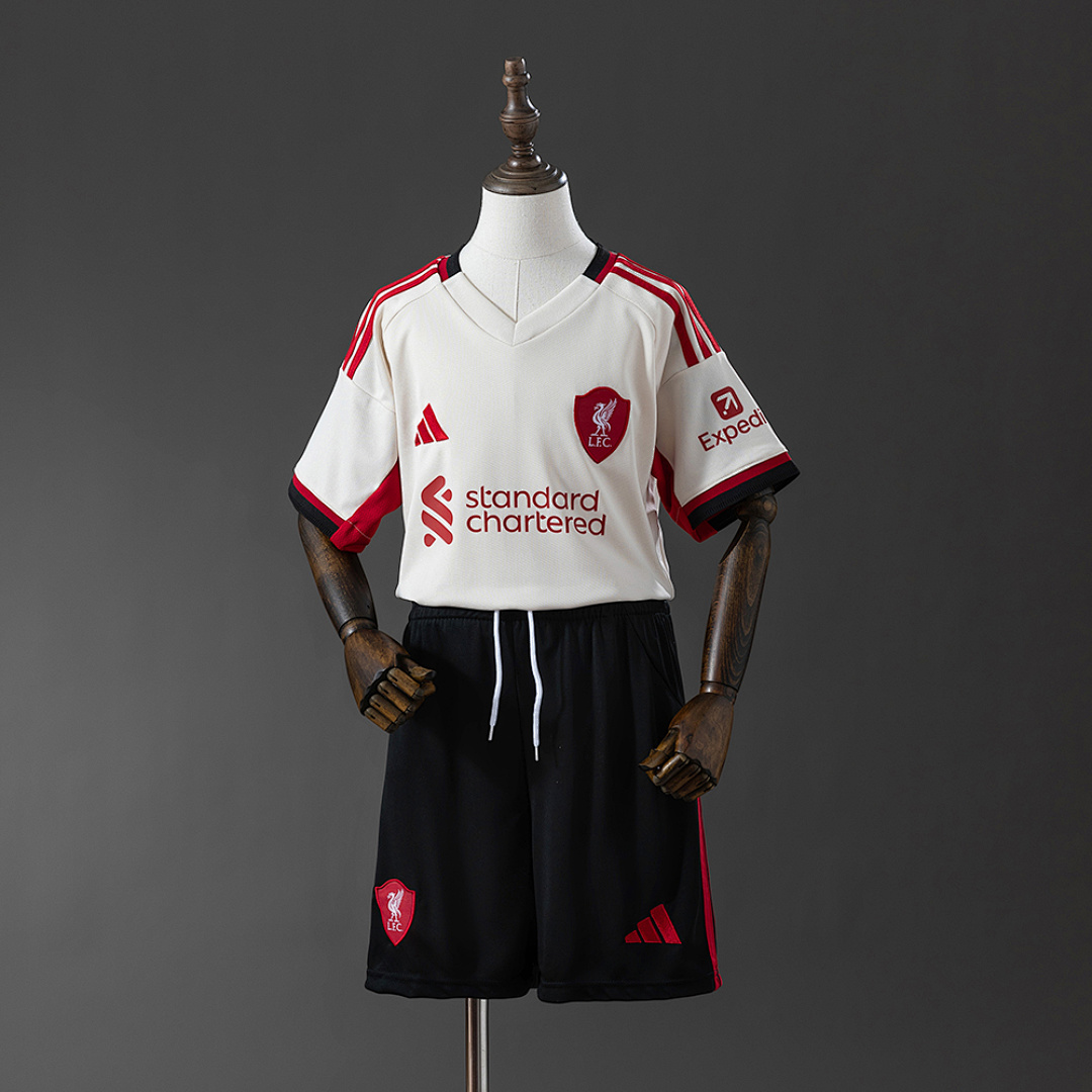 LFC 25/26 Kids kit Away Jersey Size：16-28 2