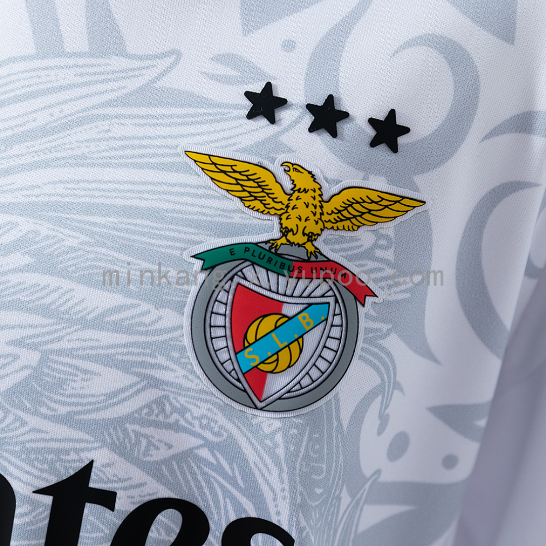 Benfica 25/26 Kids Kit White Training Jersey Size：16-28 7