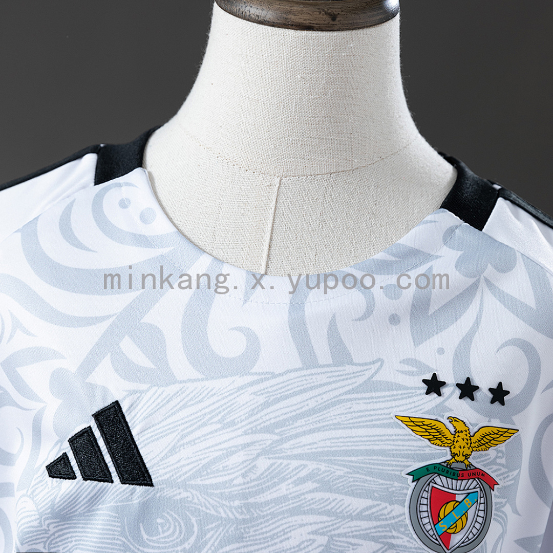 Benfica 25/26 Kids Kit White Training Jersey Size：16-28 9