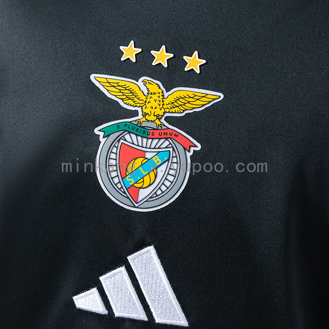 Benfica 25/26 Kids Kit Black Training Jersey Size：16-28 5