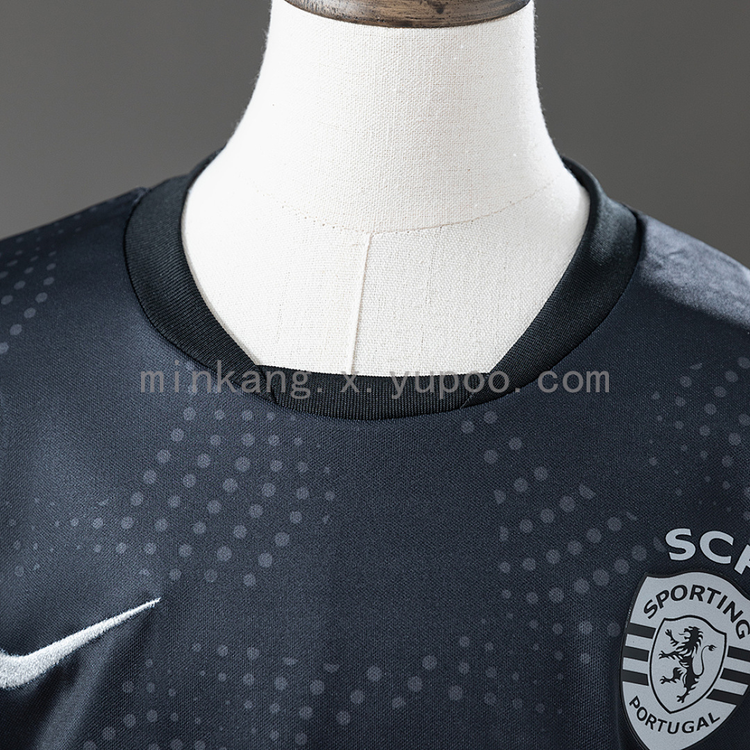 Sporting Lisbon 25/26 Kids Kit Away Jersey Size：16-28 8