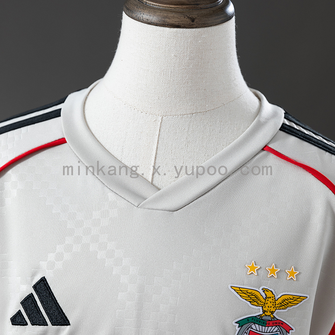 Benfica 25/26 Kids Kit Away Jersey Size：16-28 9