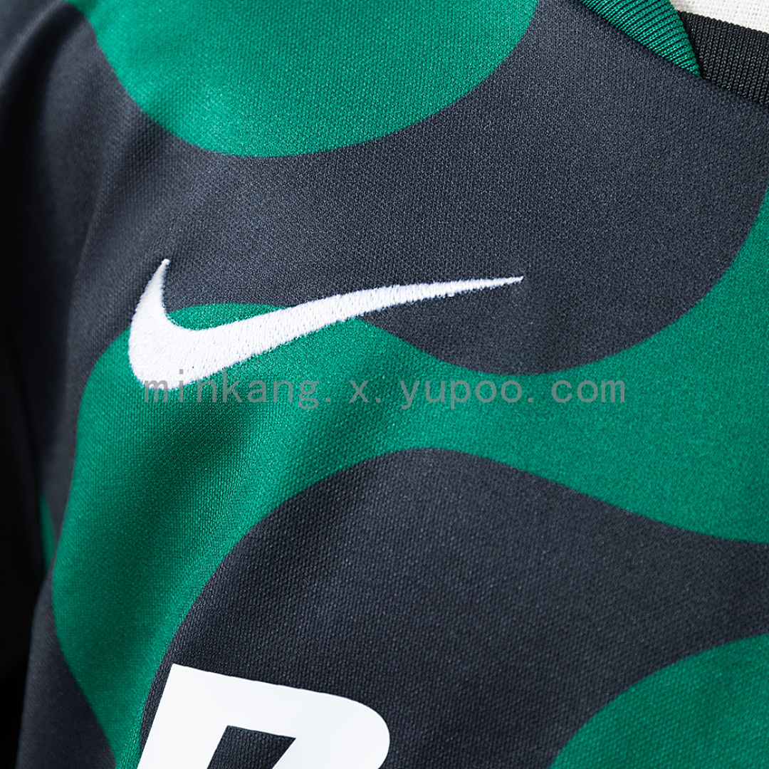Sporting Lisbon 25/26 Kids Kit Alternative Jersey Black Size：16-28 5