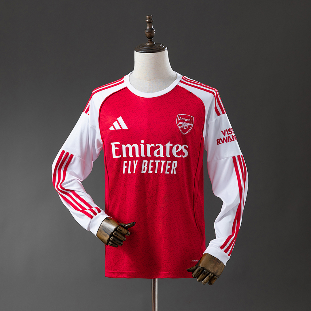 Arsenal 25/26 Home Long Sleeve Jersey S-4XL 9