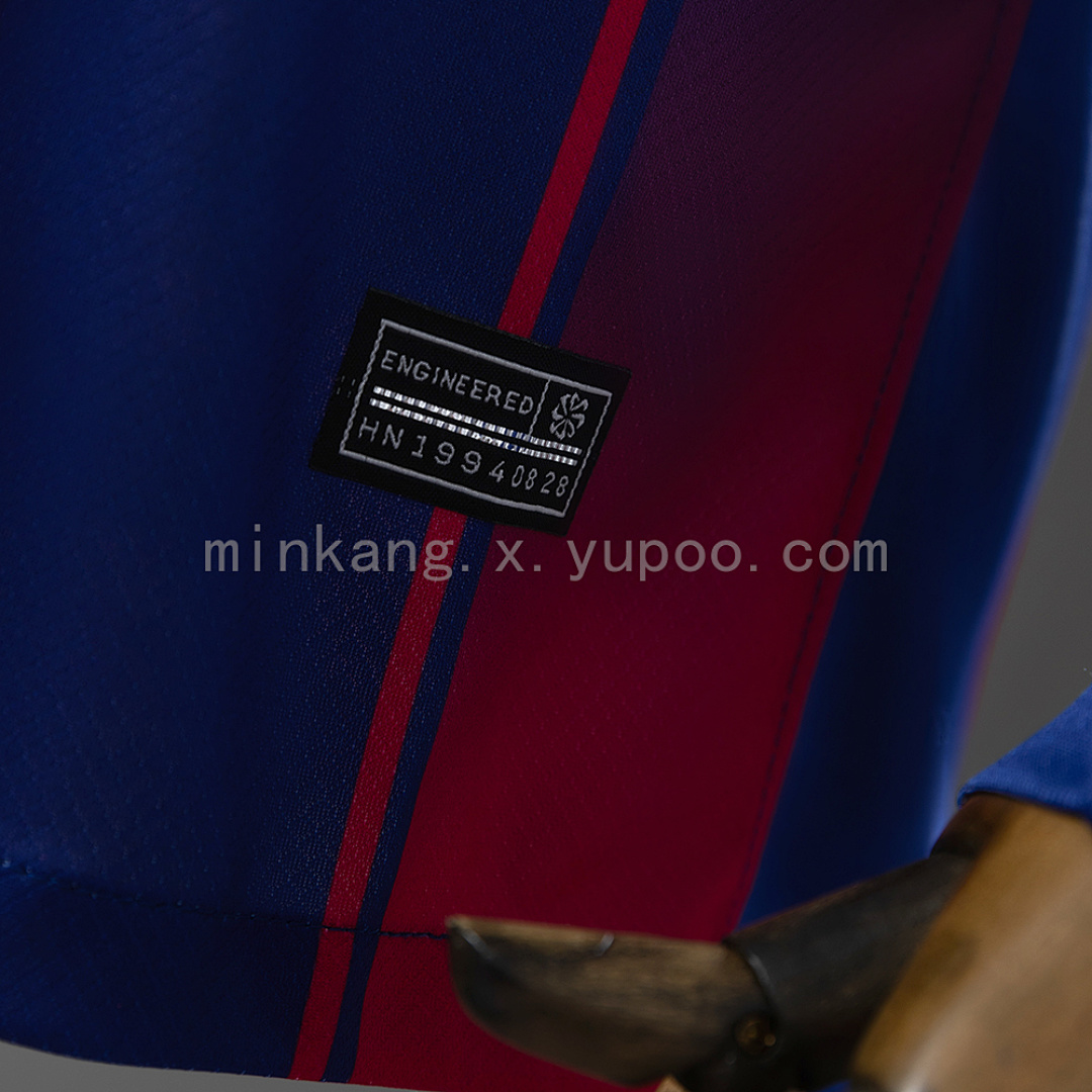 Barcelona 25/26 Home Long Sleeve Jersey S-4XL 9
