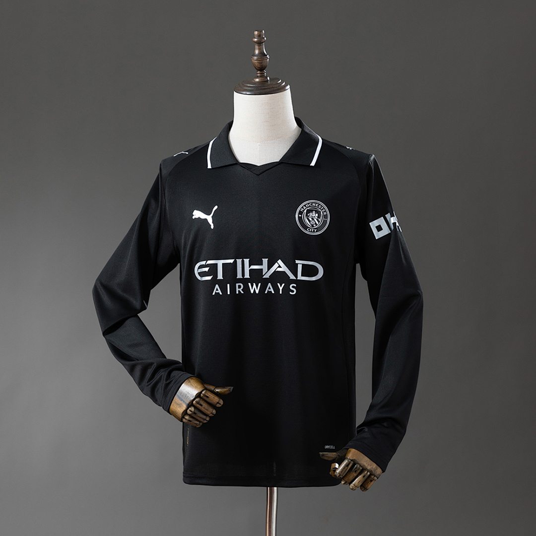 Manchester City 25/26 Away Long Sleeve Jersey S-4XL 9