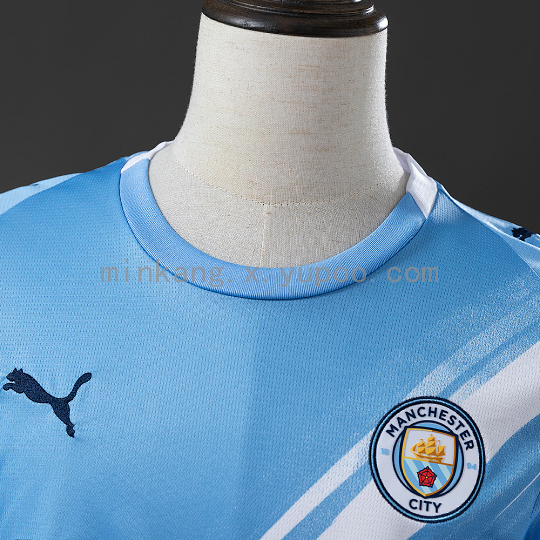 Manchester City 25/26 Home Long Sleeve Jersey S-4XL 7