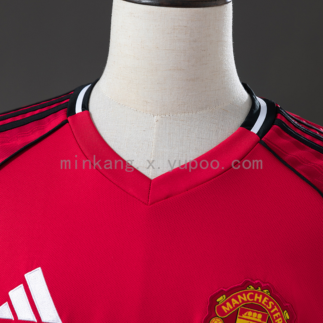 M-U 25/26 Home Long Sleeve Jersey S-4XL 7