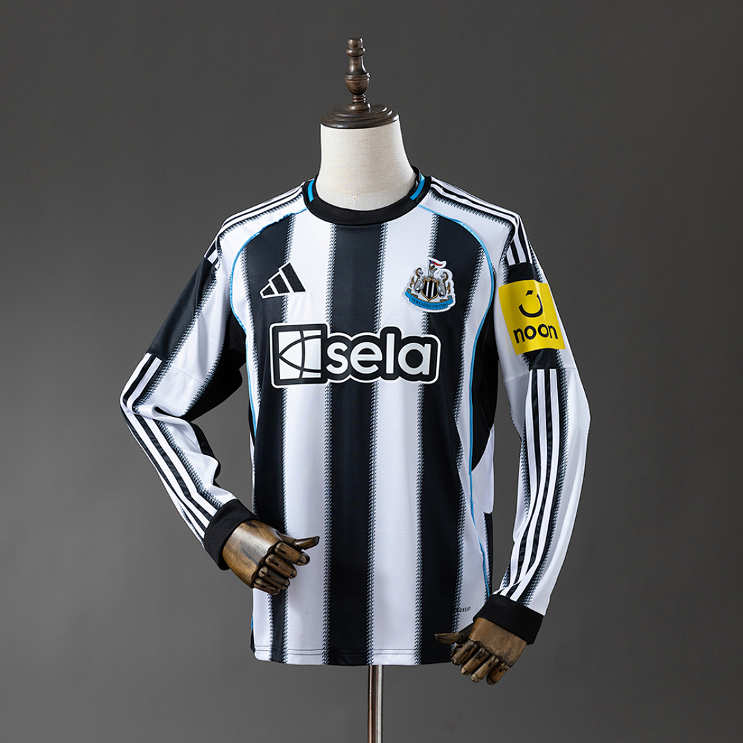 Newcastle United 25/26 Home Long Sleeve Jersey S-4XL