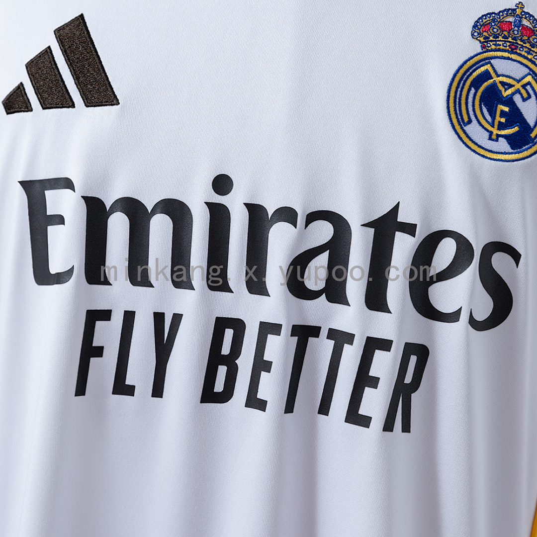 Real Madrid 25/26 Home Long Sleeve Jersey S-4XL 6