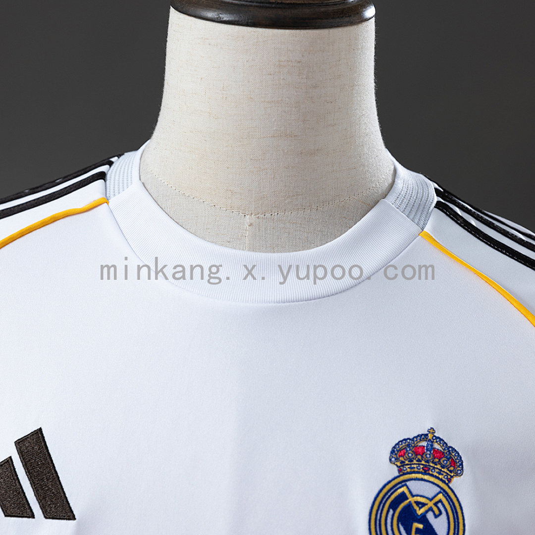 Real Madrid 25/26 Home Long Sleeve Jersey S-4XL 7