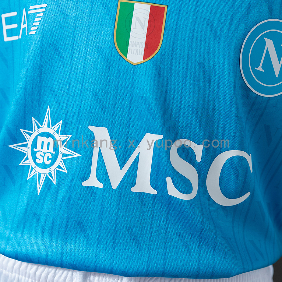 Napoli 25/26 Home kids kit Jersey SIZE 16-28 4