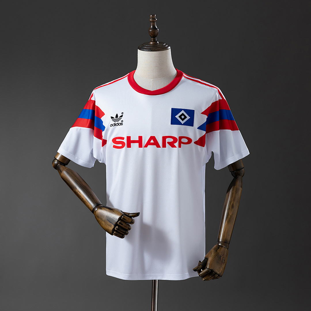 Hamburger 90/91 Home Retro Jersey S-XXL