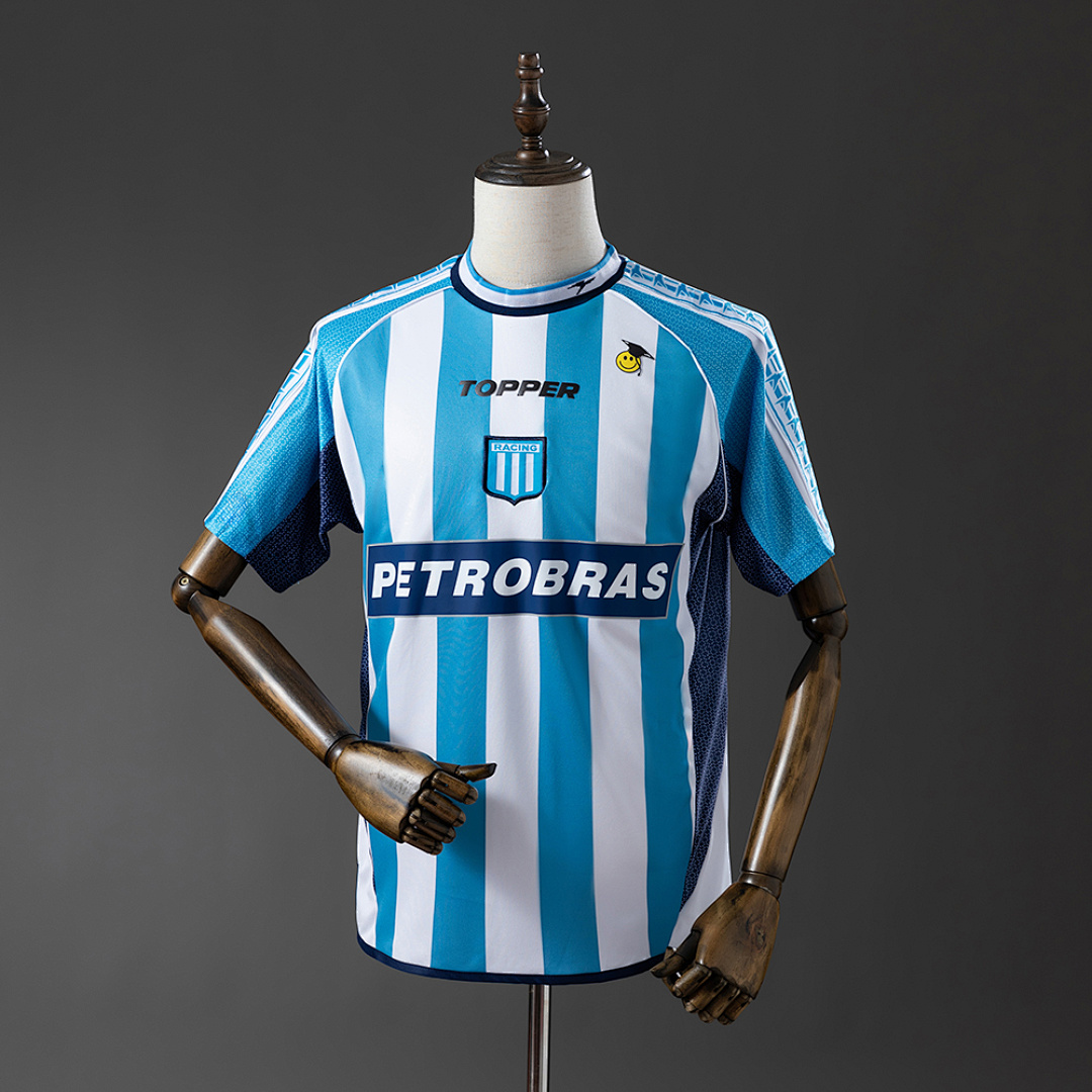 Racing Club de Avellaneda 02/03 Home Retro Jersey S-XXL 2