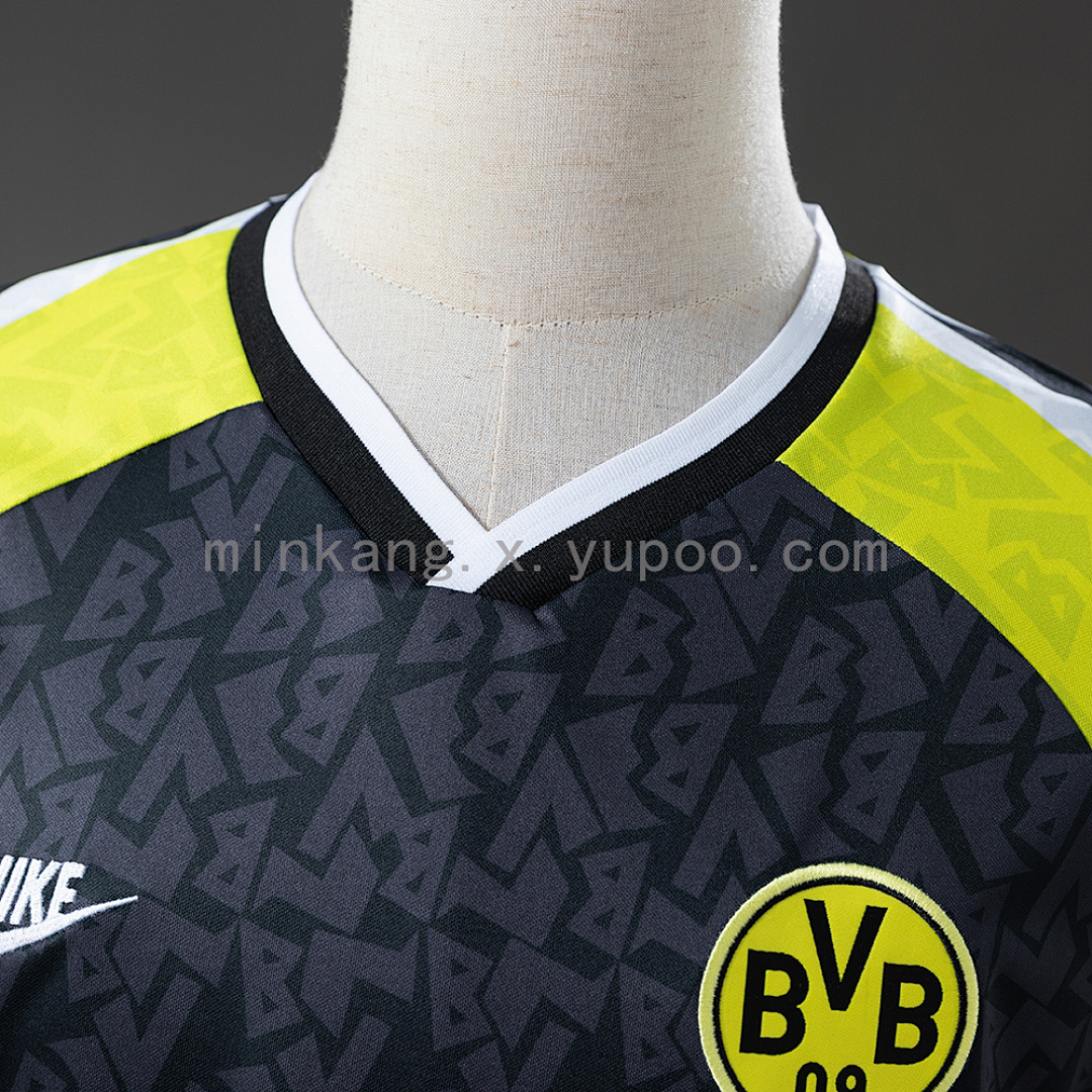 Dortmund 95/96 Away Long Sleeve Retro Jersey S-XXL 8
