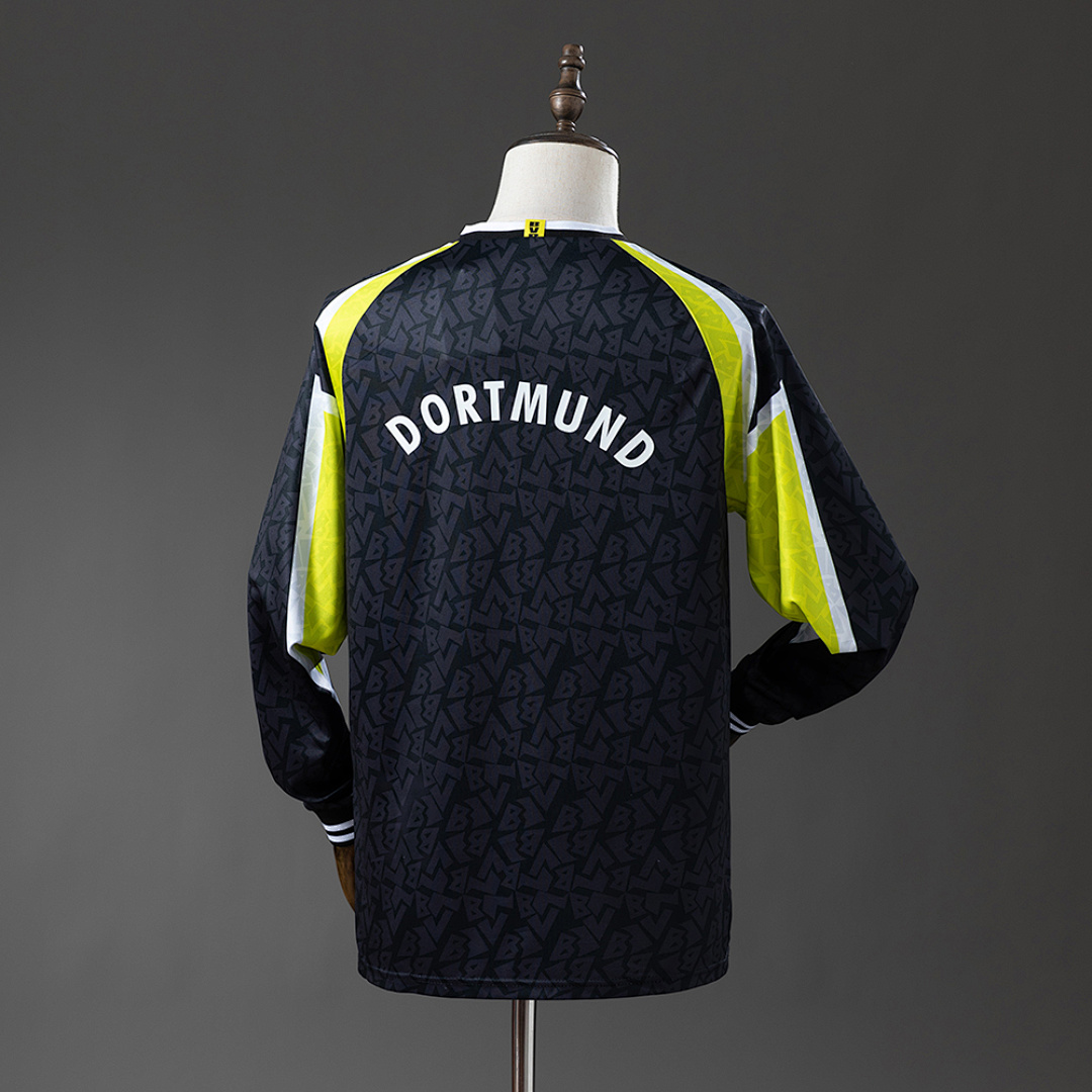 Dortmund 95/96 Away Long Sleeve Retro Jersey S-XXL 9