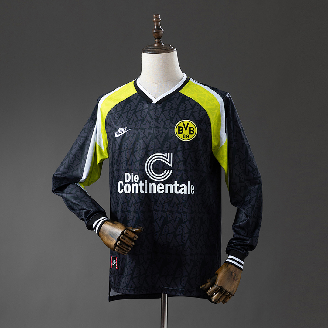 Dortmund 95/96 Away Long Sleeve Retro Jersey S-XXL 10