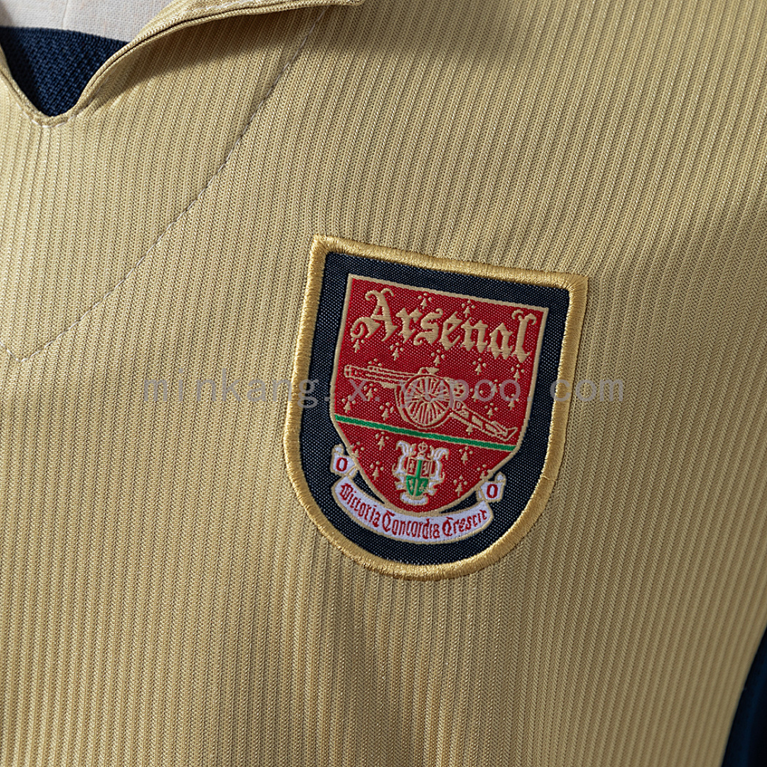 Arsenal 01/02 Away long sleeve Retro Jersey S-XXL 5