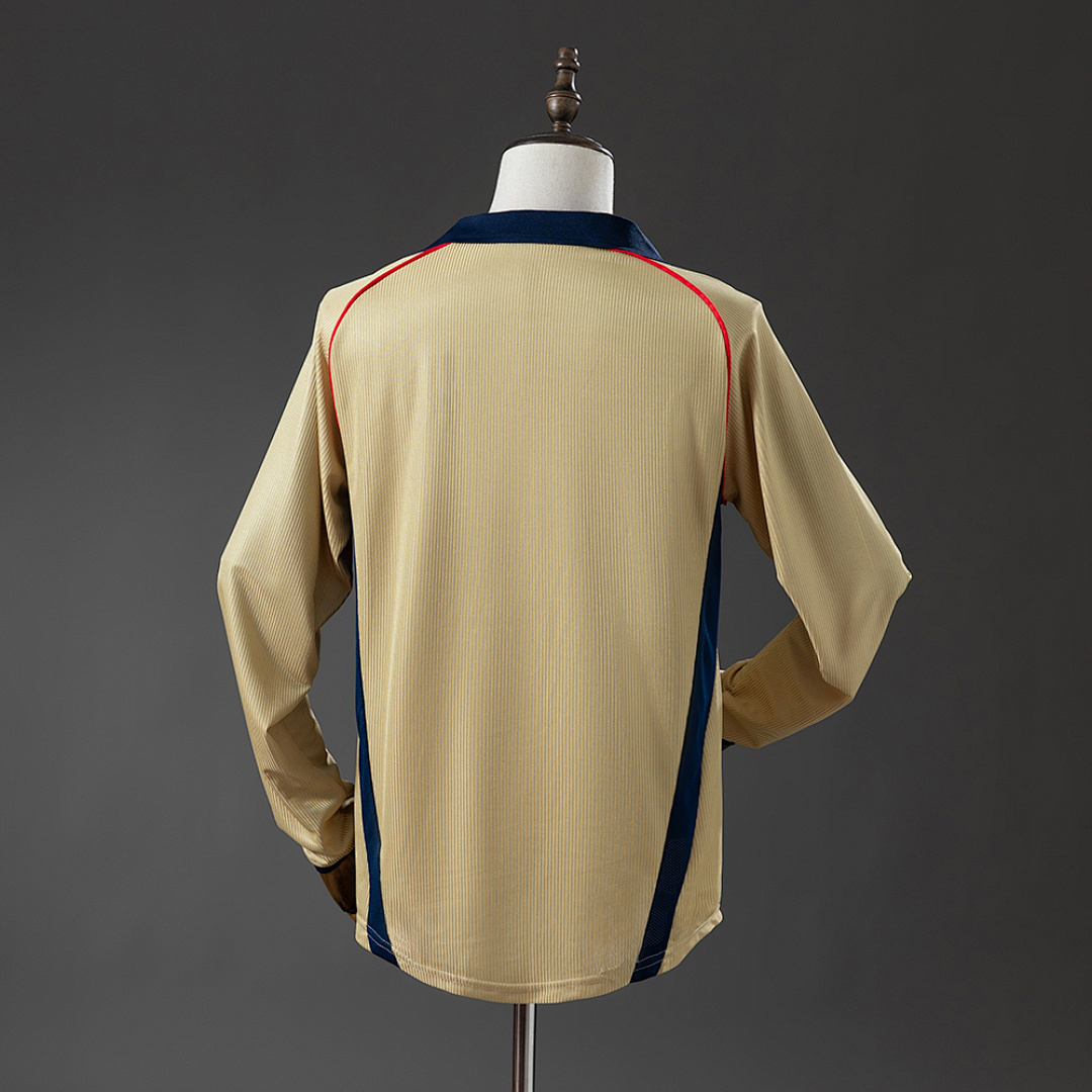 Arsenal 01/02 Away long sleeve Retro Jersey S-XXL 8