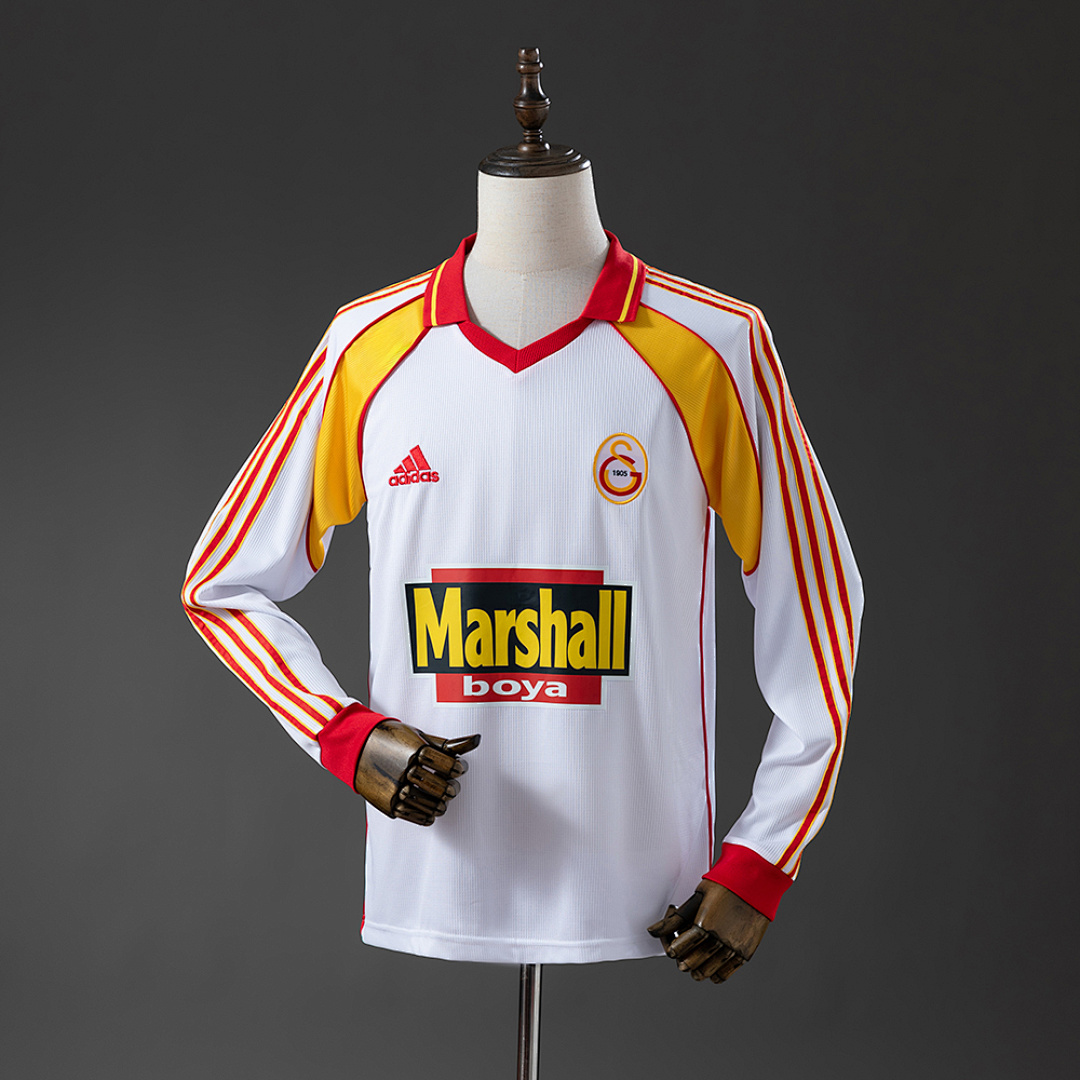 Galatasaray 99/00 Away Long Sleeve Retro Jersey S-XXL 2