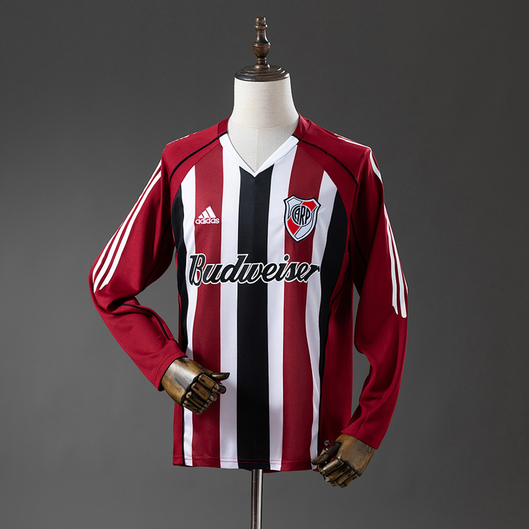 River Plate 05/06 Away Long Sleeve Retro Jersey S-XXL 9