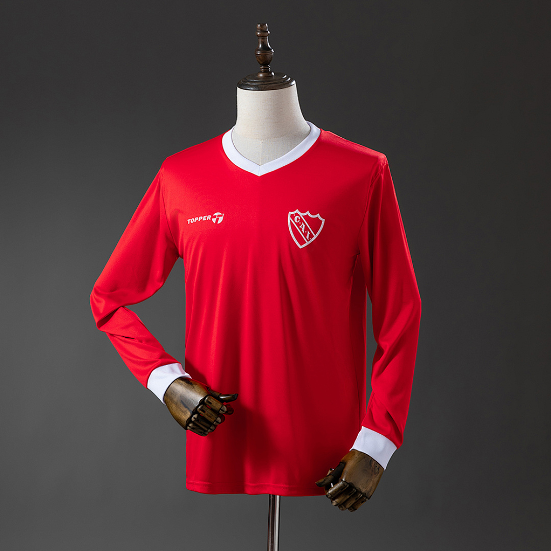 Independiente 82/85 Home Long Sleeve Retro Jersey S-XXL