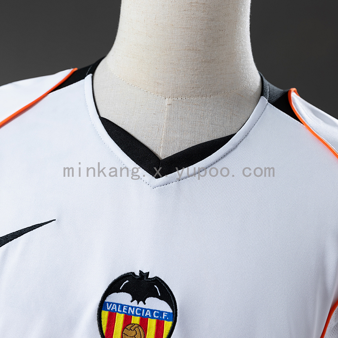 Valencia 04/05 Home Retro Jersey S-XXL 5