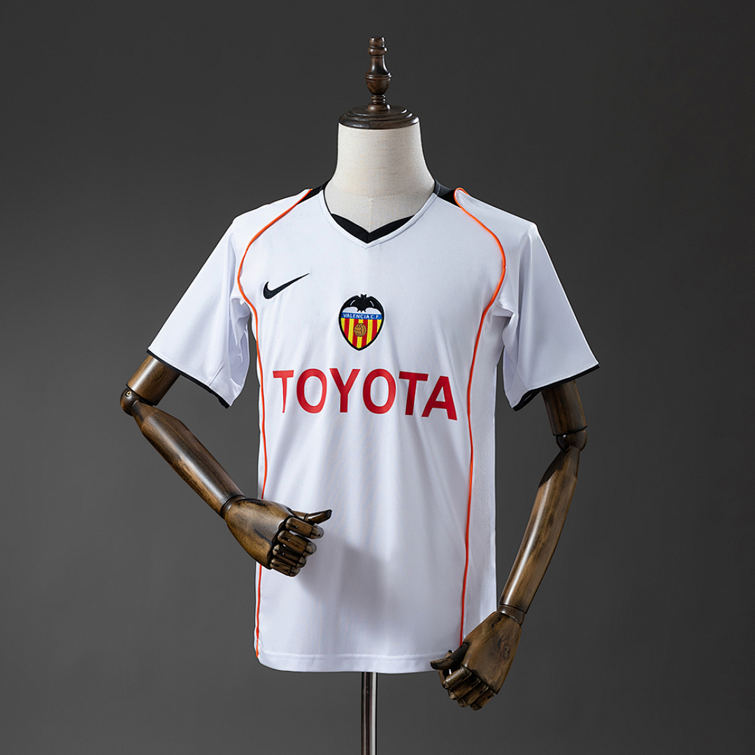 Valencia 04/05 Home Retro Jersey S-XXL 7