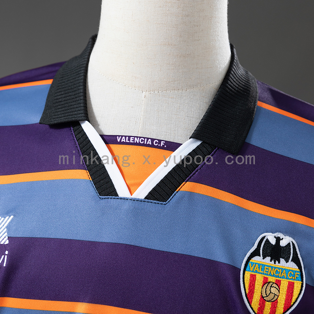 Valencia 99/00 Third Away Retro Jersey S-XXL 7