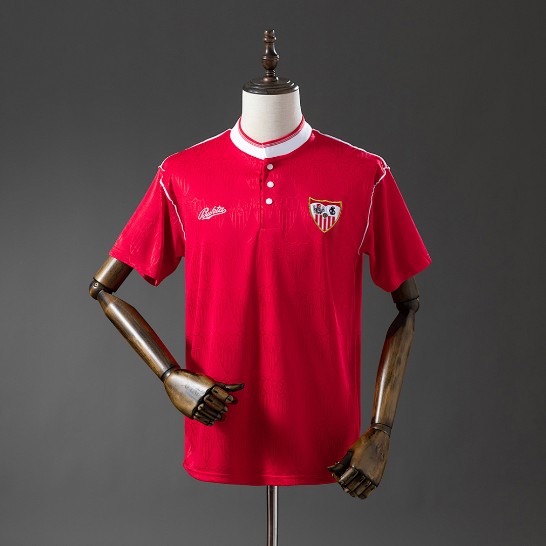 Sevilla 91/92 Home Retro Jersey S-XXL 7