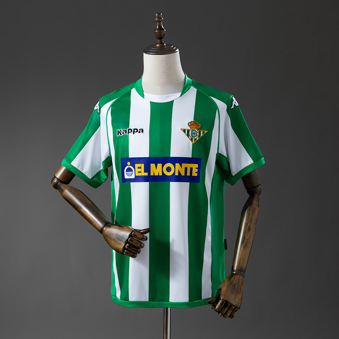 Real Betis 01/02 Home Retro Jersey S-XXL 2