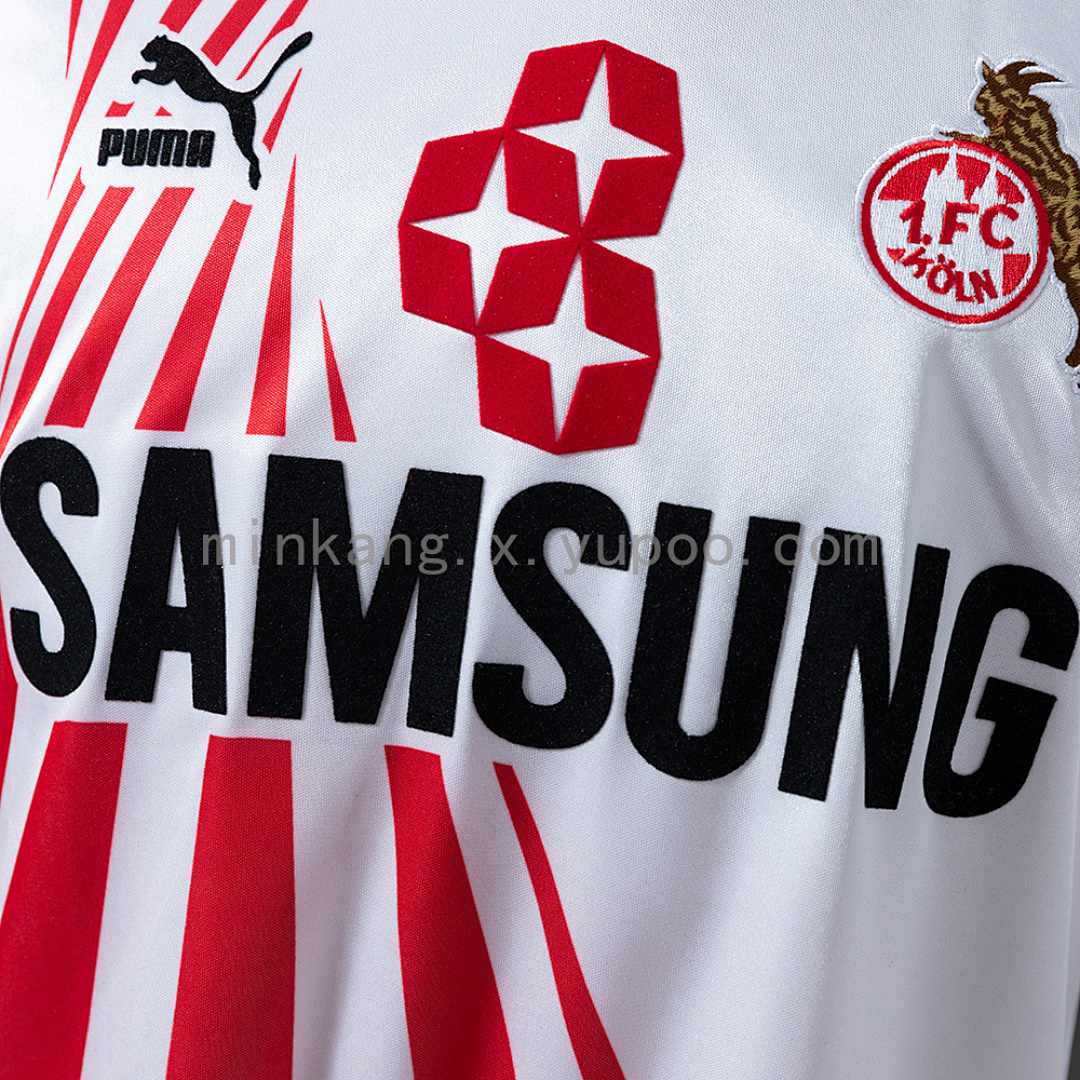 Köln 90/91 Home Retro Jersey S-XXL 5