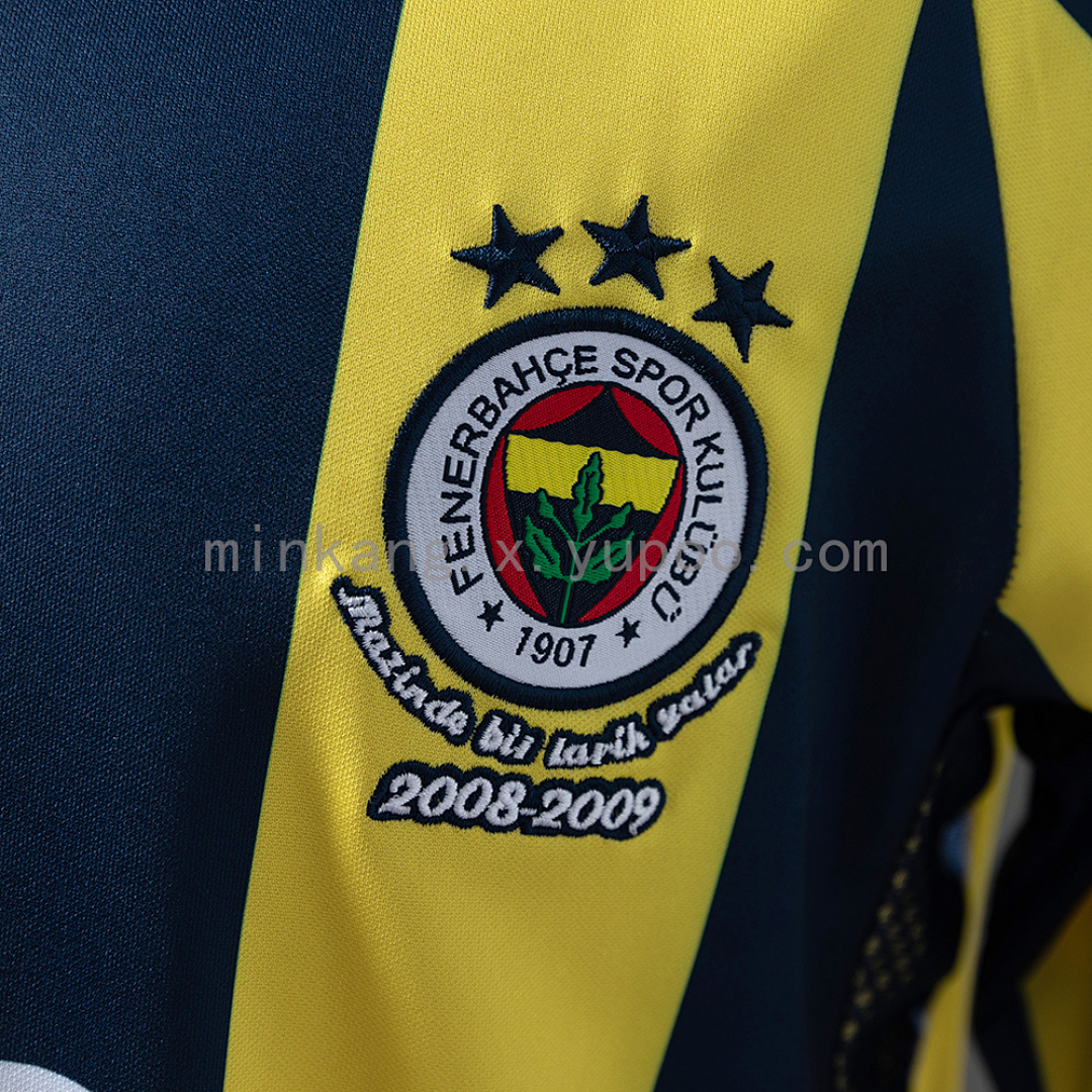 Fenerbahce 08/09 Home Retro Jersey S-XXL 6
