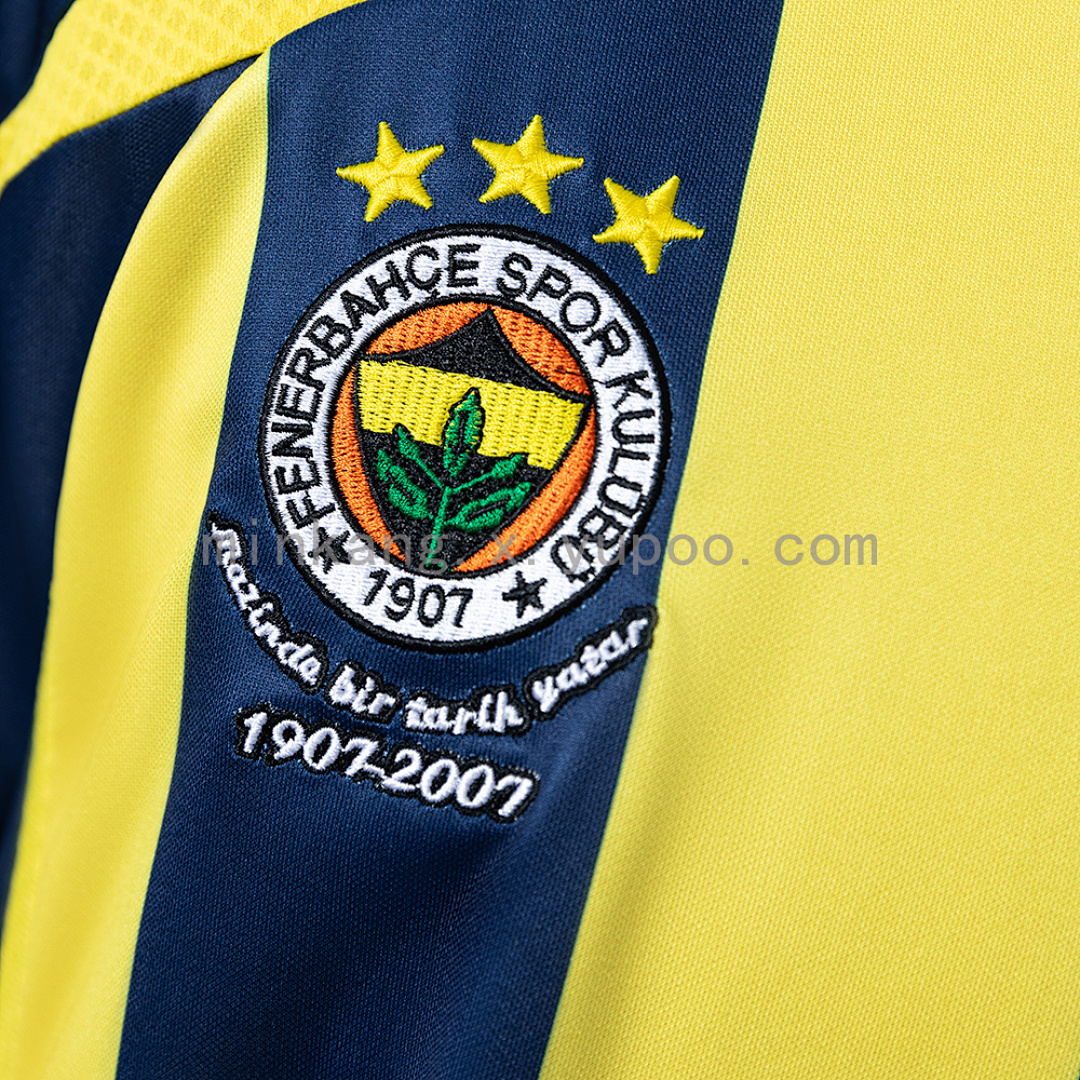 Fenerbahce 07/08 Home Retro Jersey S-XXL 5