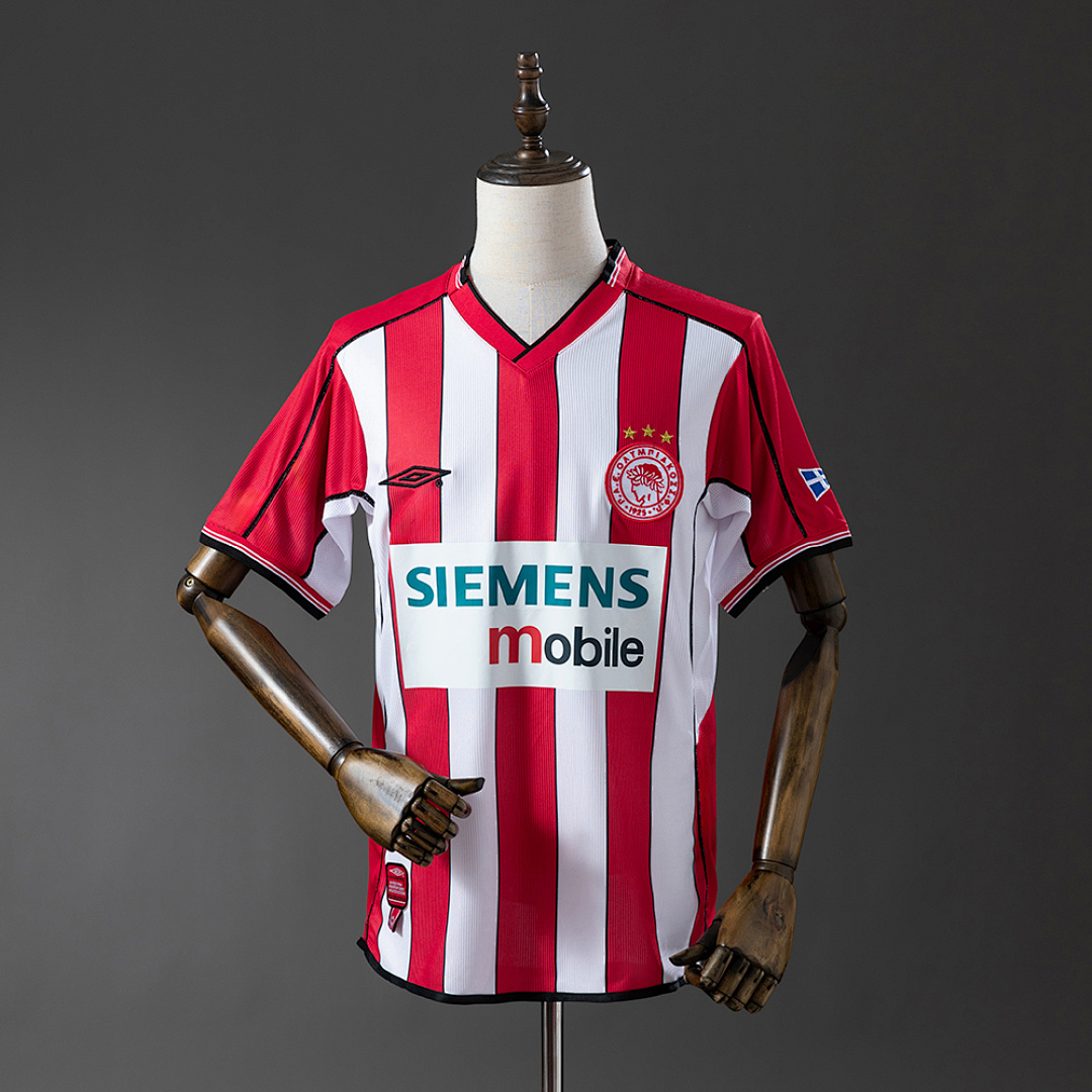 Olympiacos 02/03 Home Retro Jersey S-XXL 10