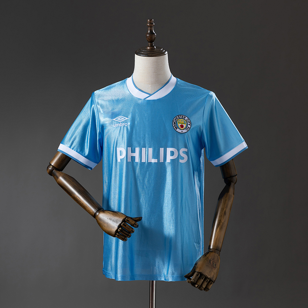Manchester City 86/87 Home Retro Jersey S-XXL 2