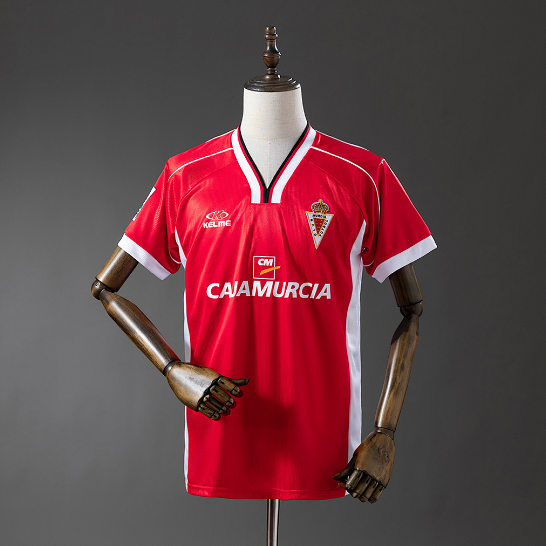Real Murcia 99/01 Home Retro Jersey S-XXL 2