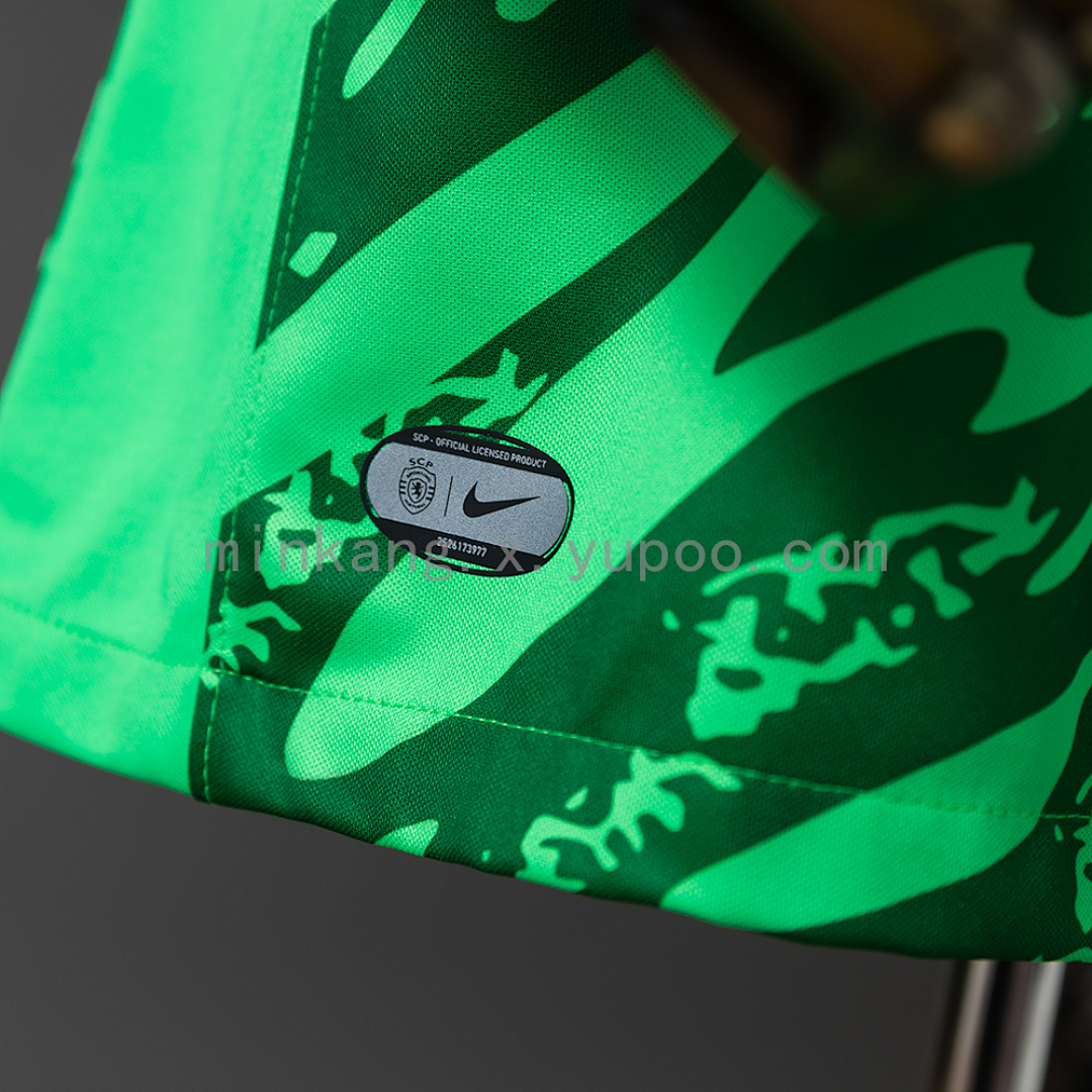 Sporting Lisbon 25/26 Green Goalkeeper Jersey S-4XL 2