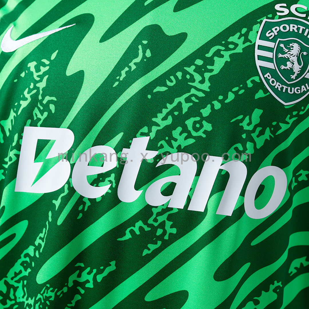 Sporting Lisbon 25/26 Green Goalkeeper Jersey S-4XL 6